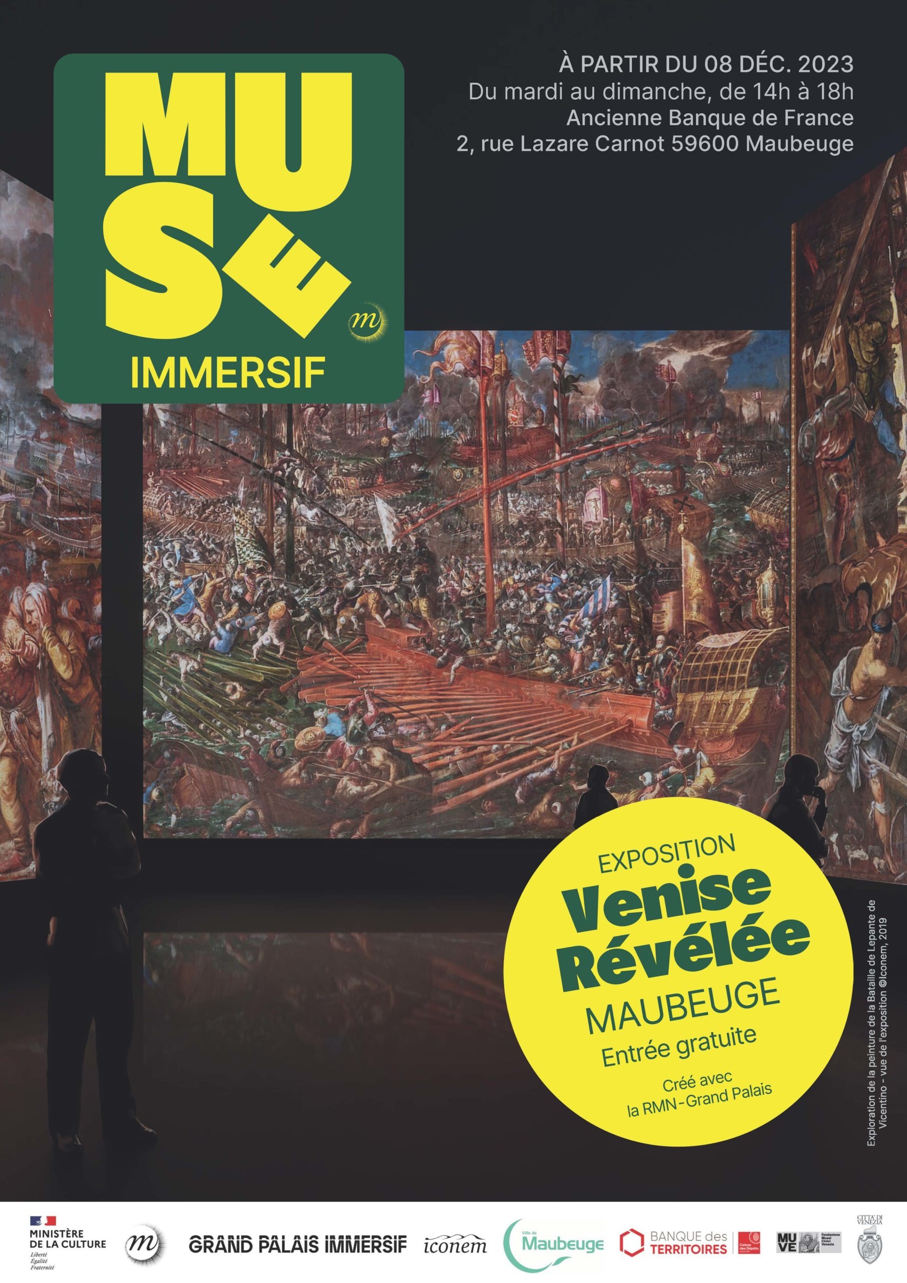 Exposition Muse : Venise Révélée Du 8/12/2023 au 30/8/2024